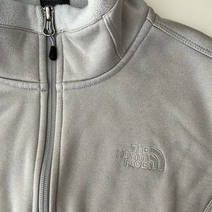 “Greige” North Face full zip.